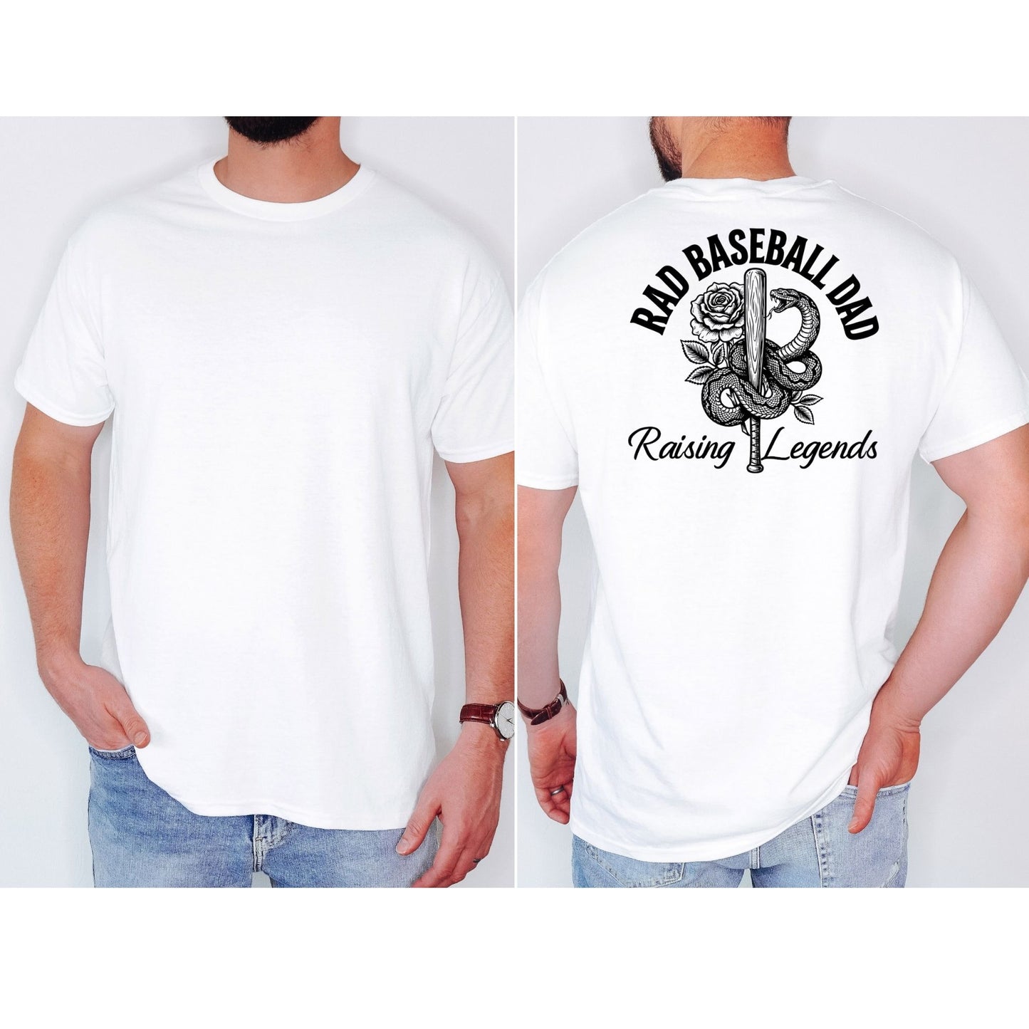 Baseball Dad Adult Tee
