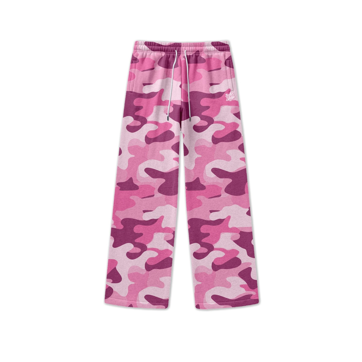 Youth Girls Wide Leg Sweatpants