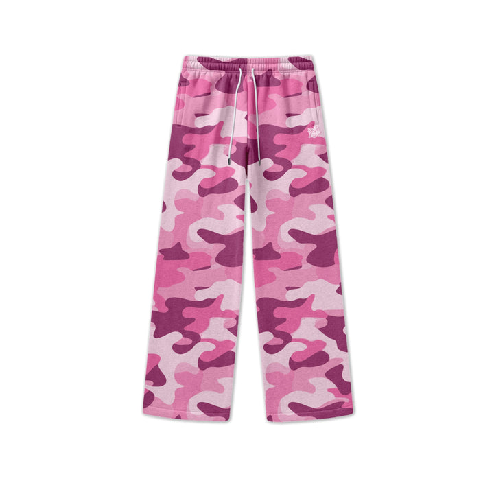 Youth Girls Wide Leg Sweatpants