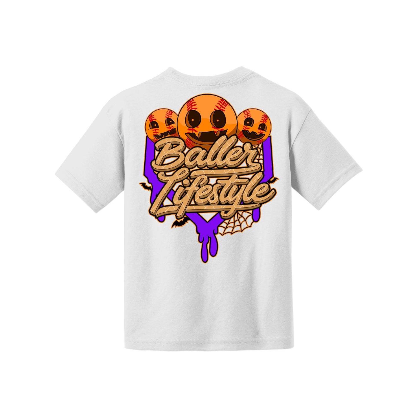Baller Lifestyle Halloween Youth Tee