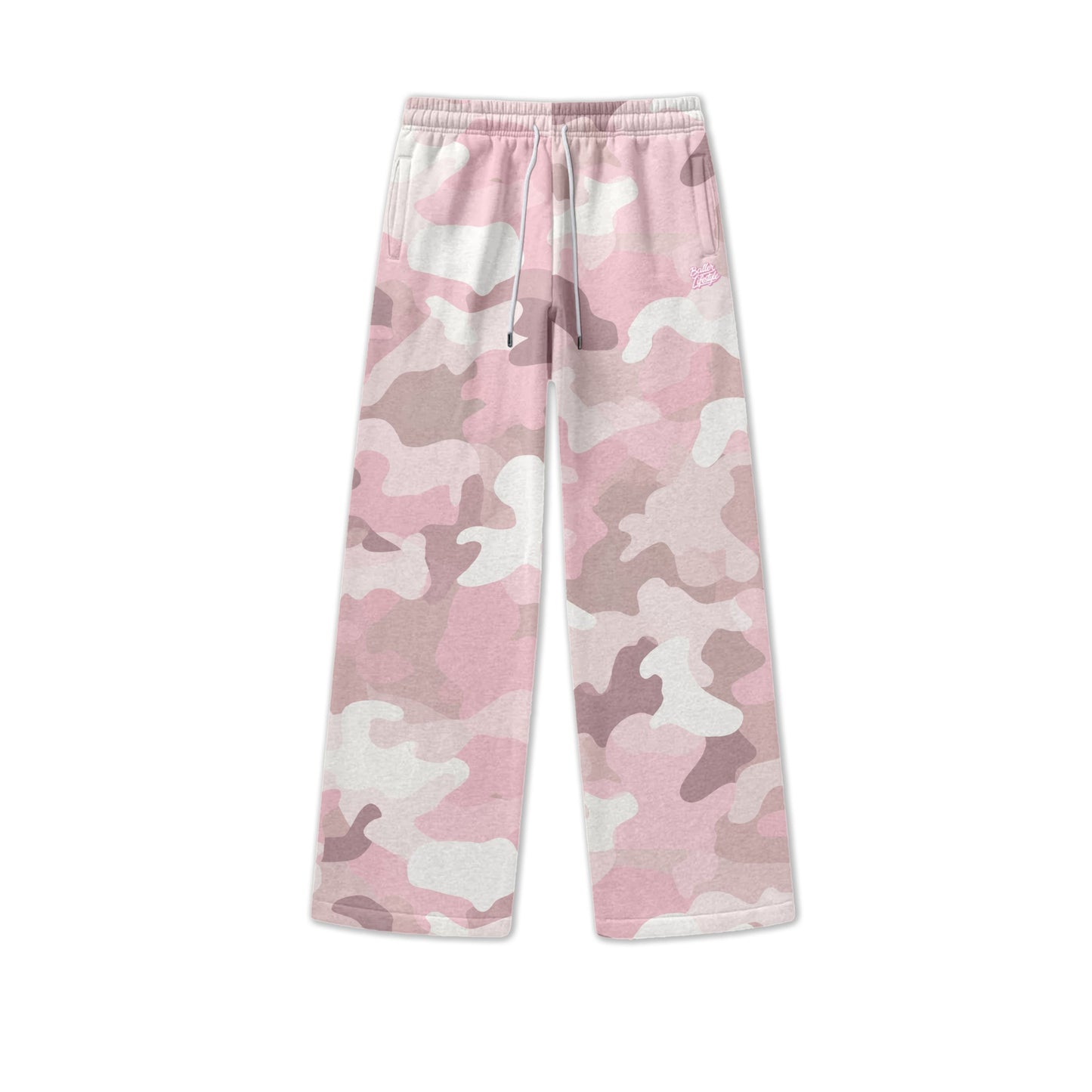 Youth Girls Wide Leg Sweatpants