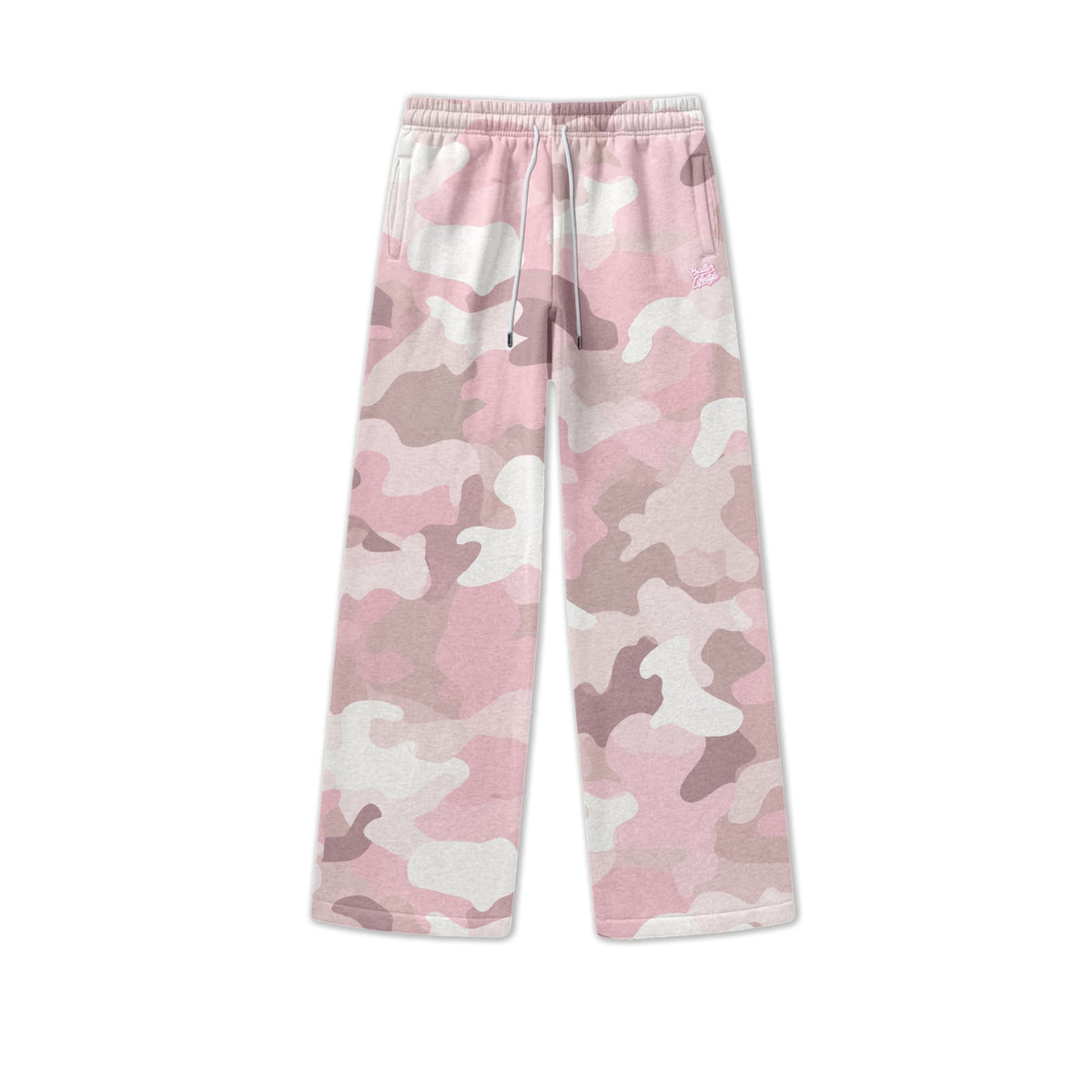 Youth Girls Wide Leg Sweatpants Clearance