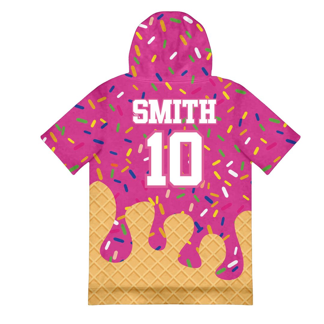 Sprinkle Drip Baseball Hoodie