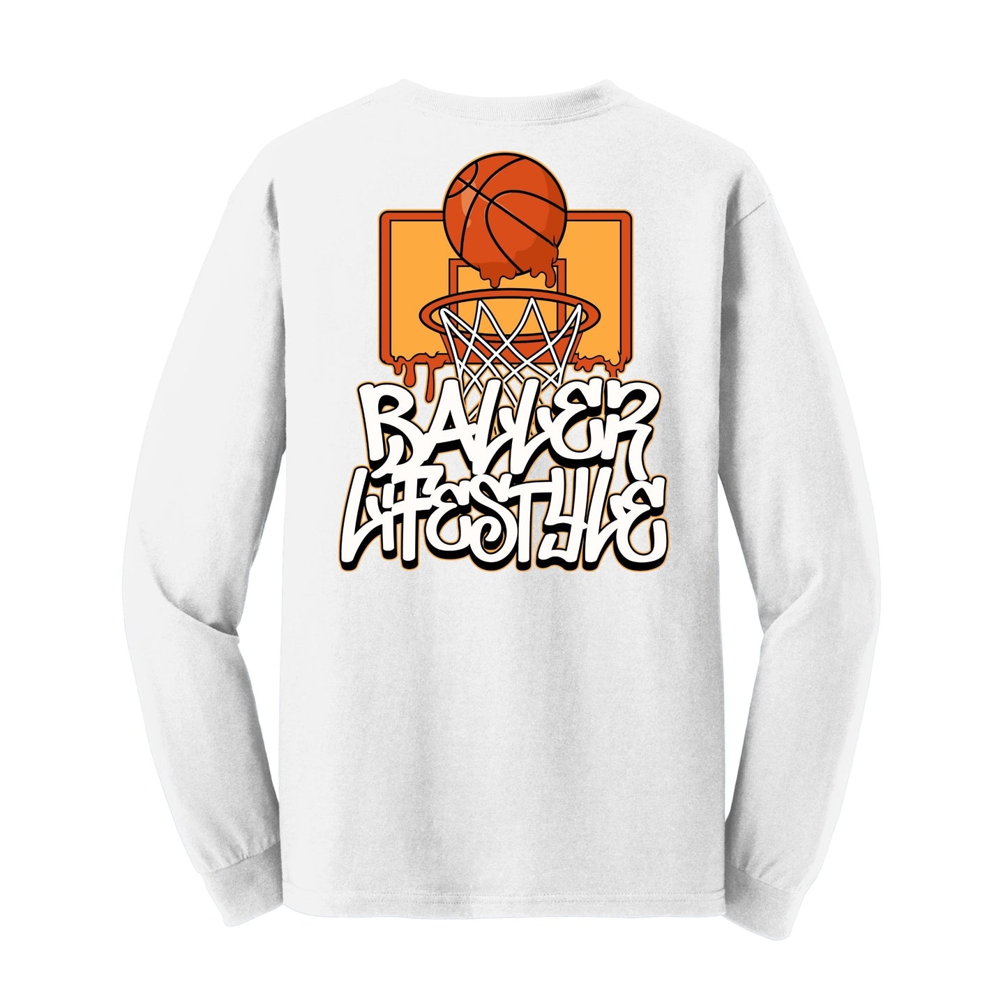 Basketball Youth Long Sleeve Tee