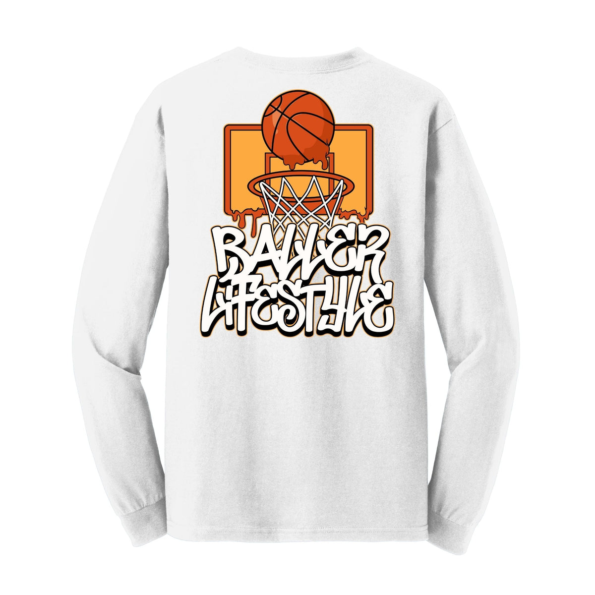 Basketball Youth Long Sleeve Tee