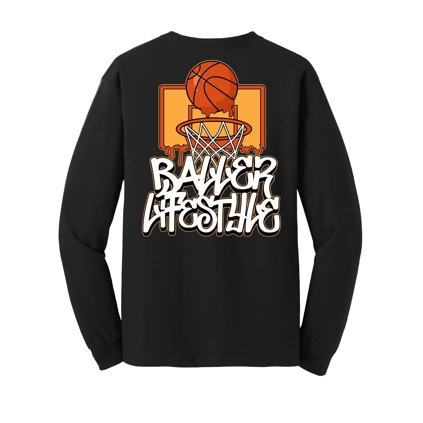 Basketball Youth Long Sleeve Tee