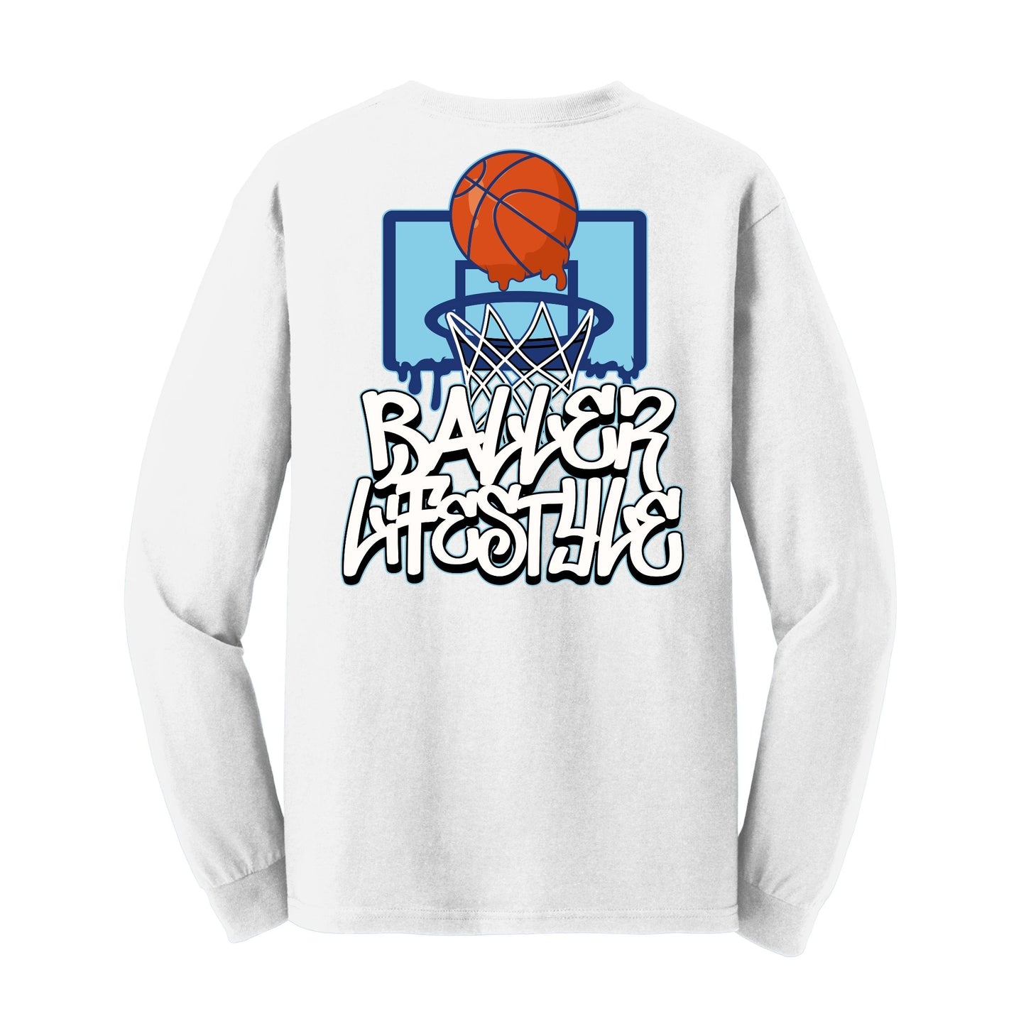 Basketball Youth Long Sleeve Tee