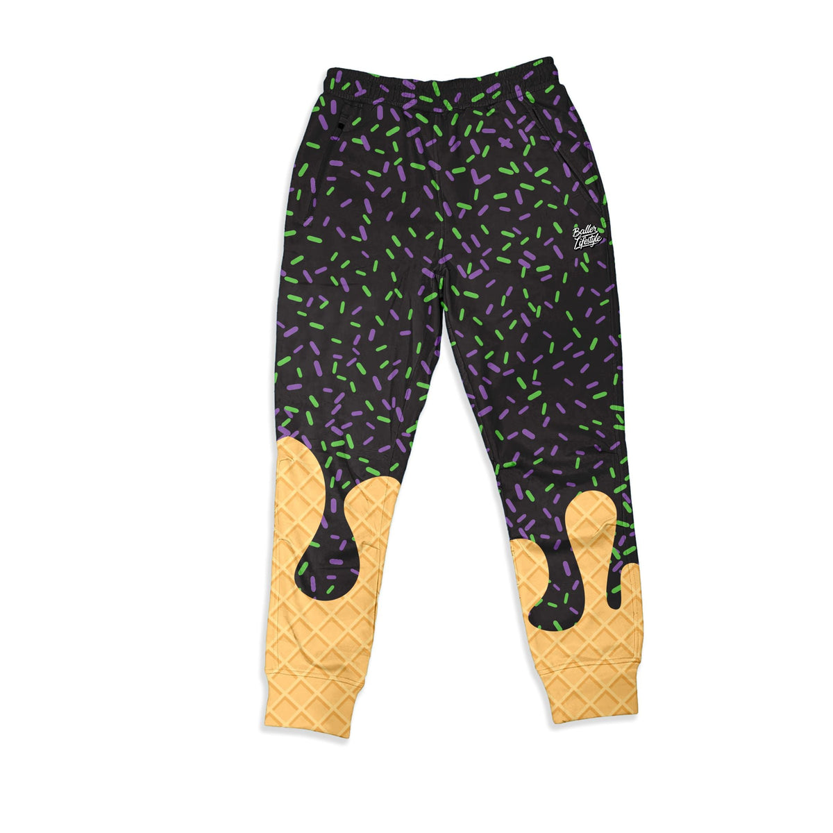 Baseball Ice Cream Drip Joggers Clearance
