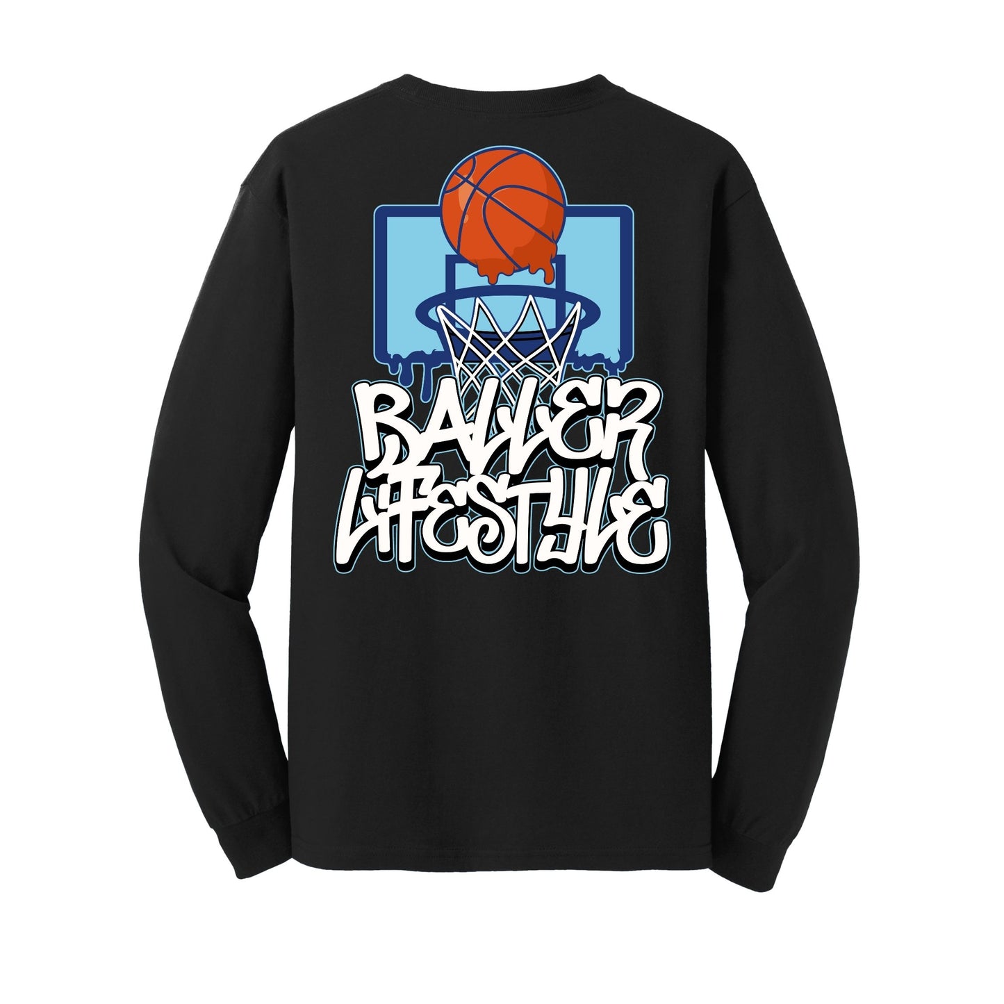 Basketball Youth Long Sleeve Tee