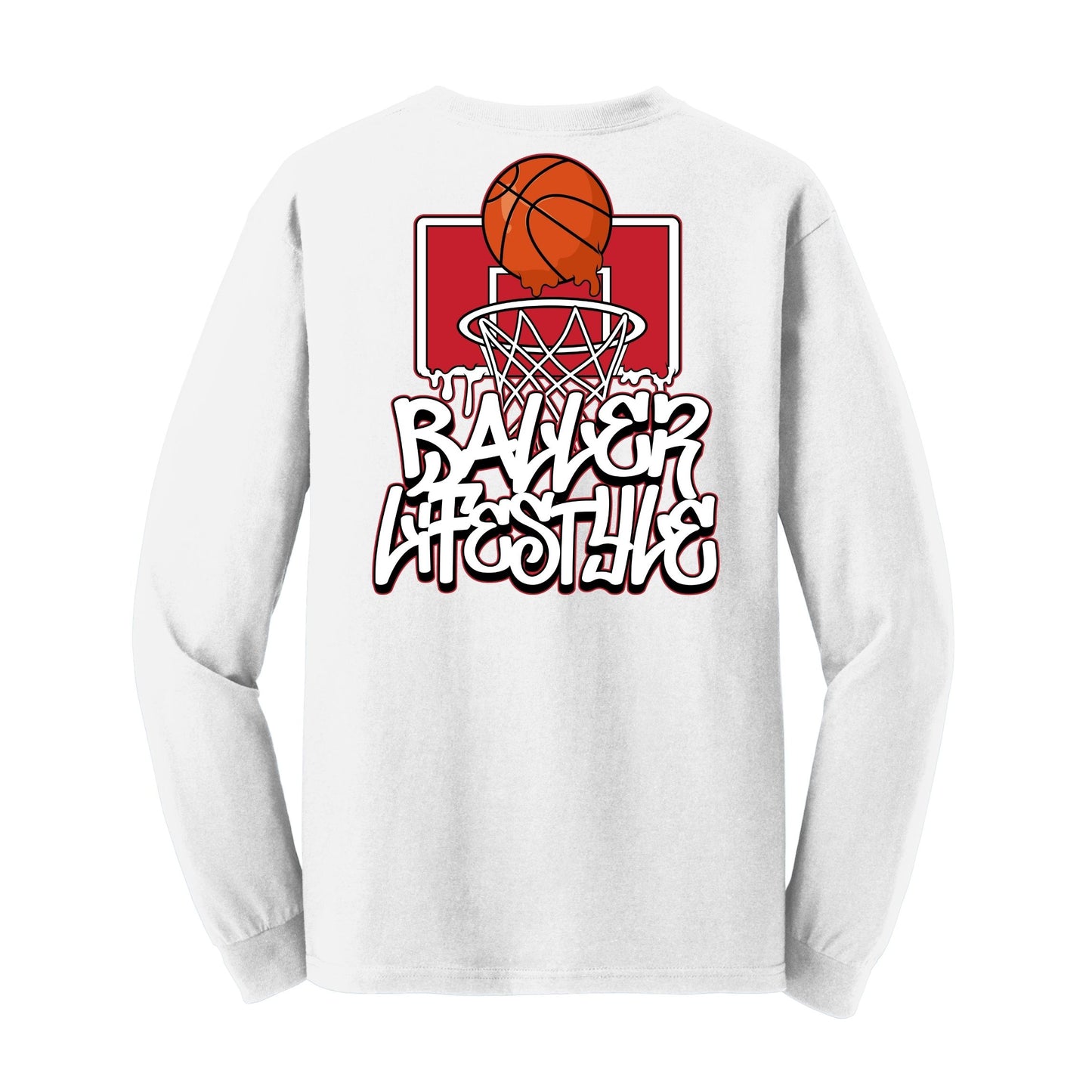 Basketball Youth Long Sleeve Tee