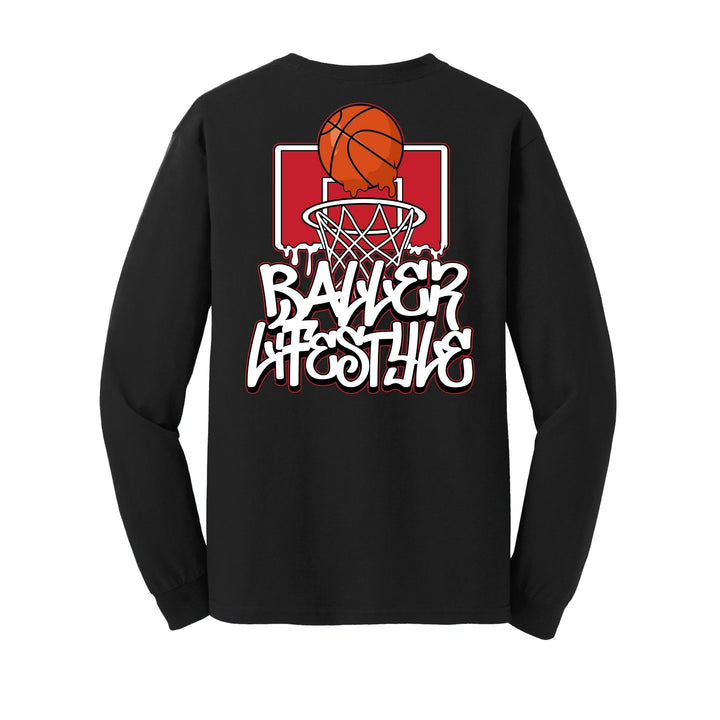 Basketball Youth Long Sleeve Tee
