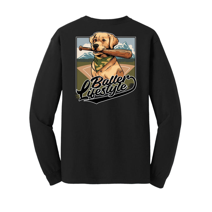 Baseball Youth Long Sleeve Tee