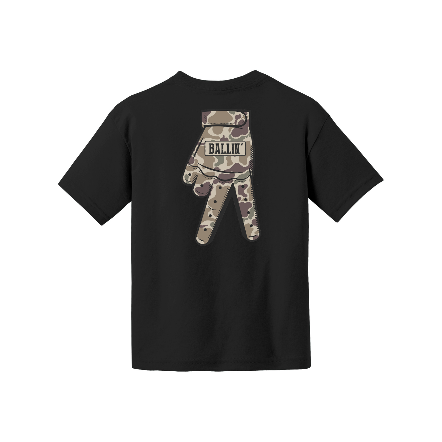 Camo Ballin Youth Tee