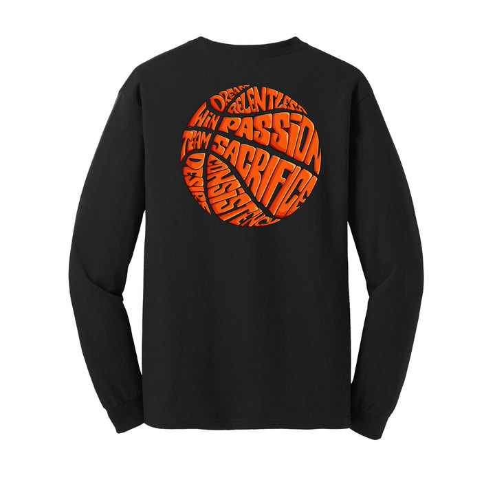 Basketball Youth Long Sleeve Tee