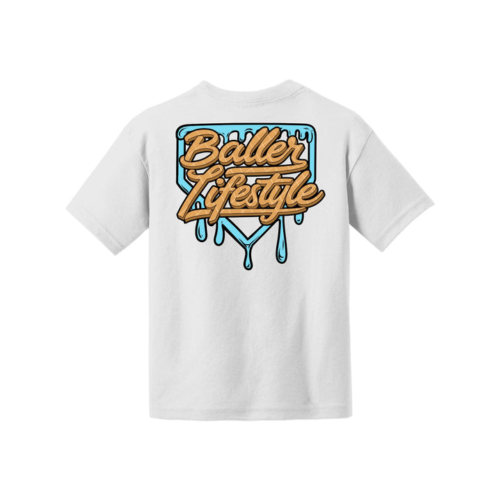 Baller Lifestyle Ice Cream Drip Youth Tee