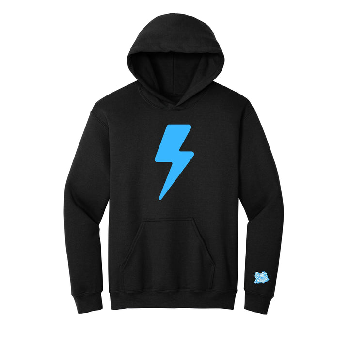 Baseball Lightning Bolt Adult Sweatshirt