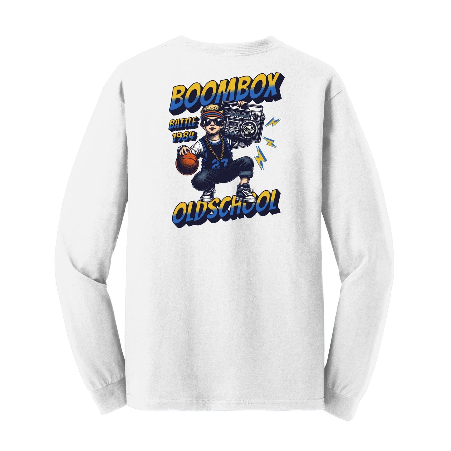 Basketball Youth Long Sleeve Tee