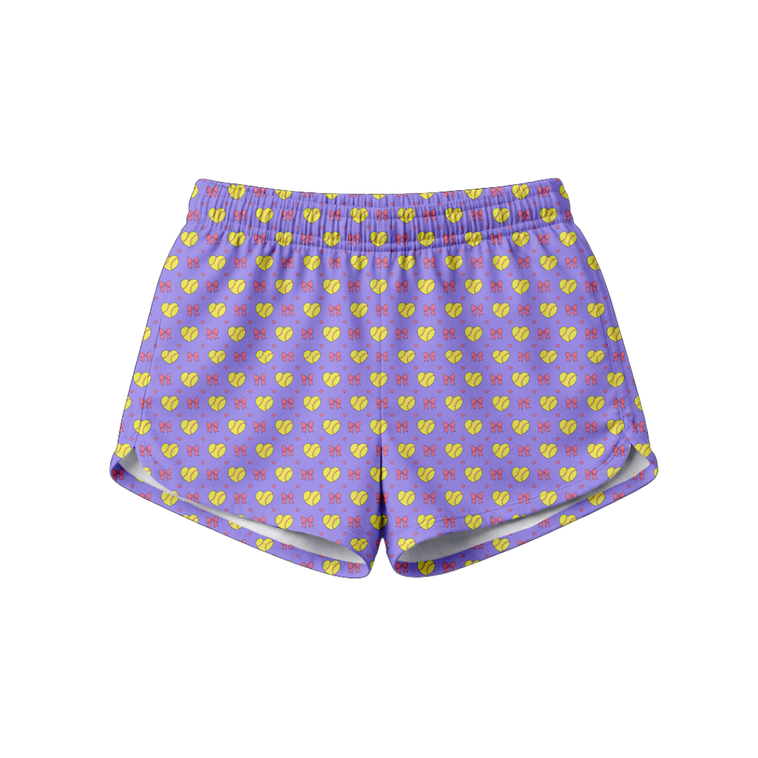 Girls T-ball Toddler Shorts