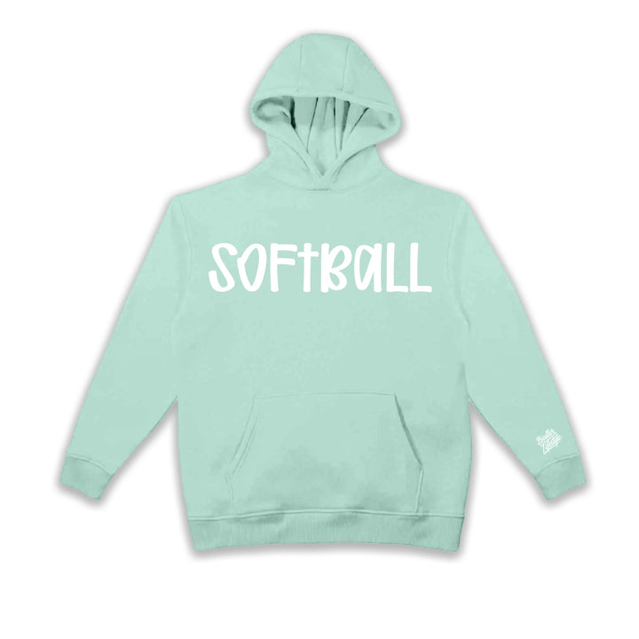 Youth Girls Softball Hoodie