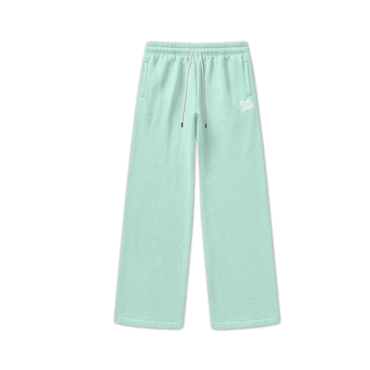 Youth Girls Wide Leg Sweatpants