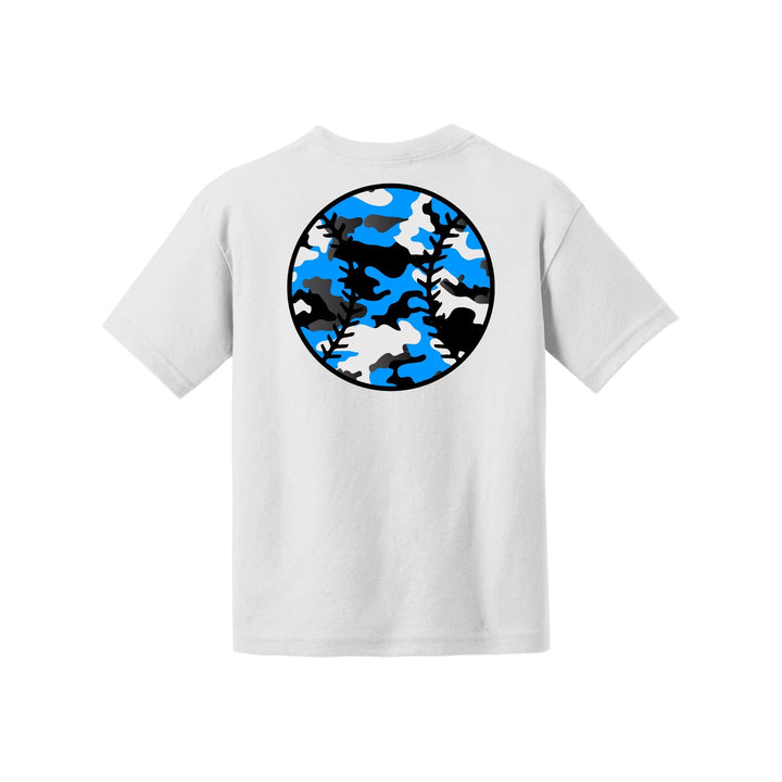 Camo Baseball Youth Tee