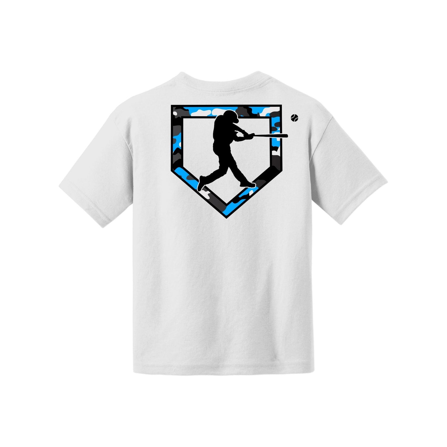 Camo Baseball Youth Tee