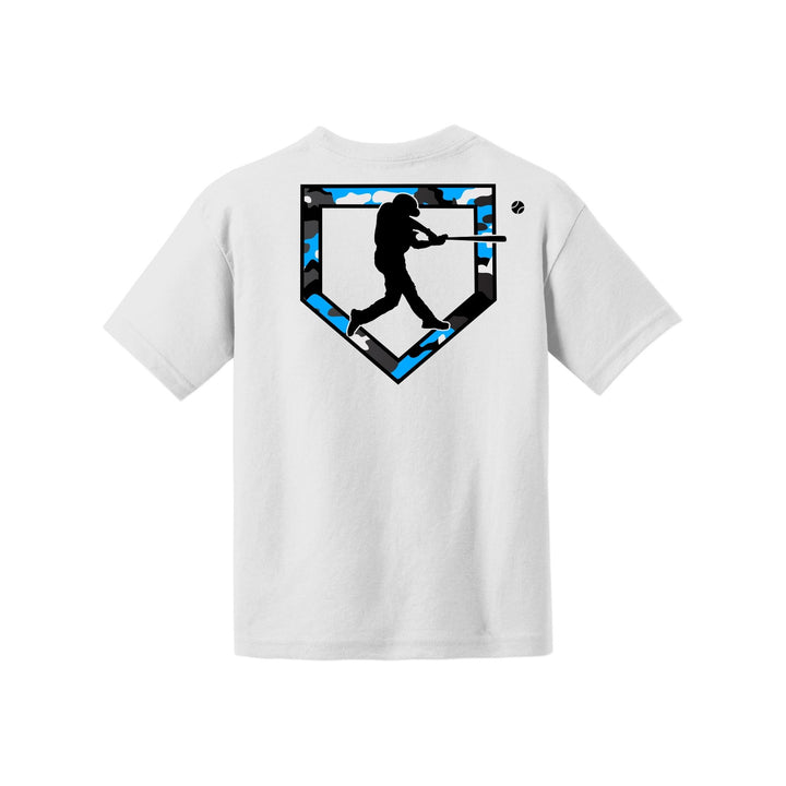 Camo Baseball Youth Tee