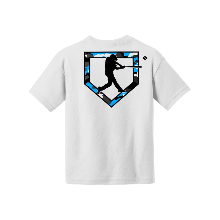 Camo Baseball Youth Tee