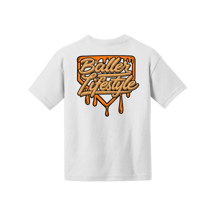 Baller Lifestyle Ice Cream Drip Youth Tee