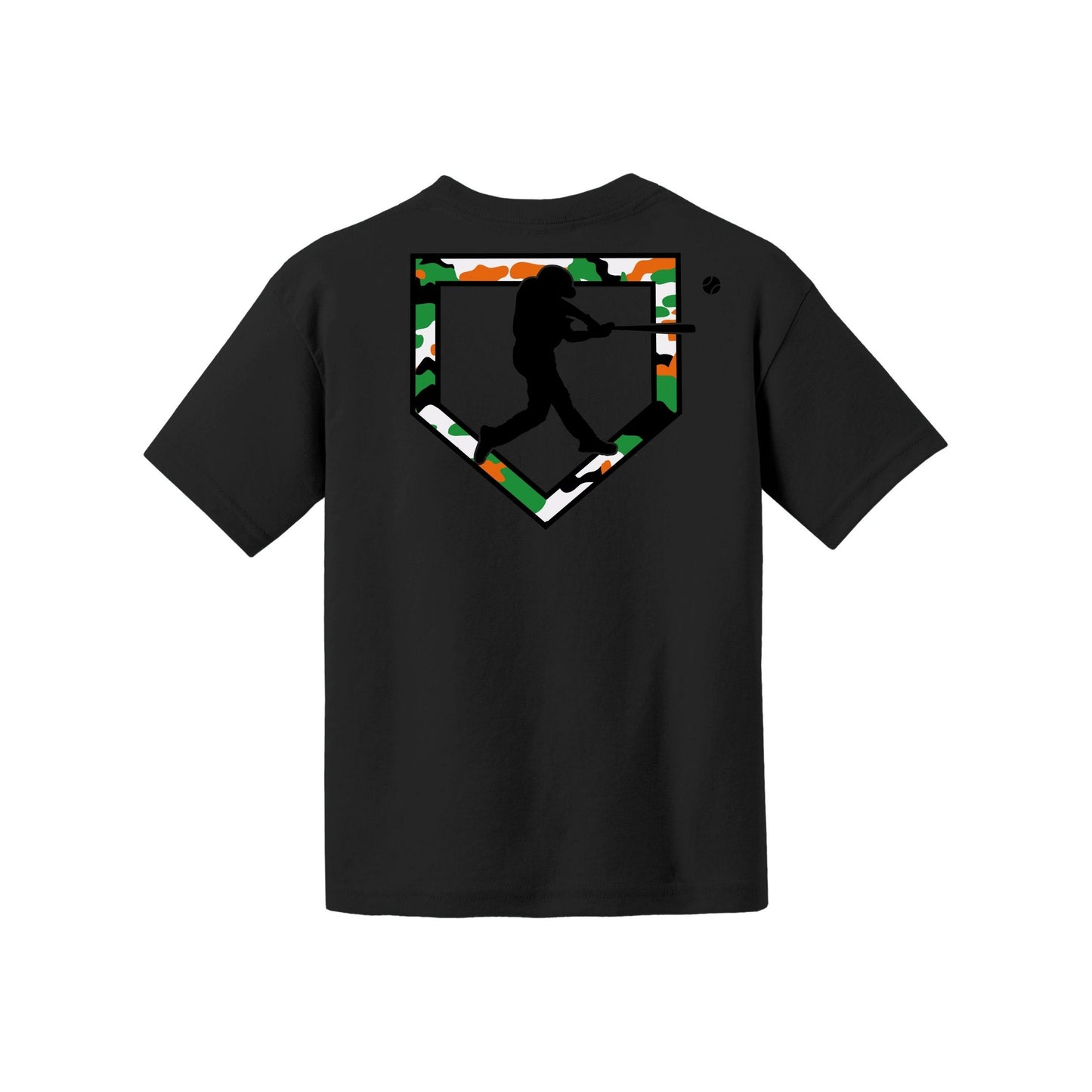 Camo Baseball Youth Tee