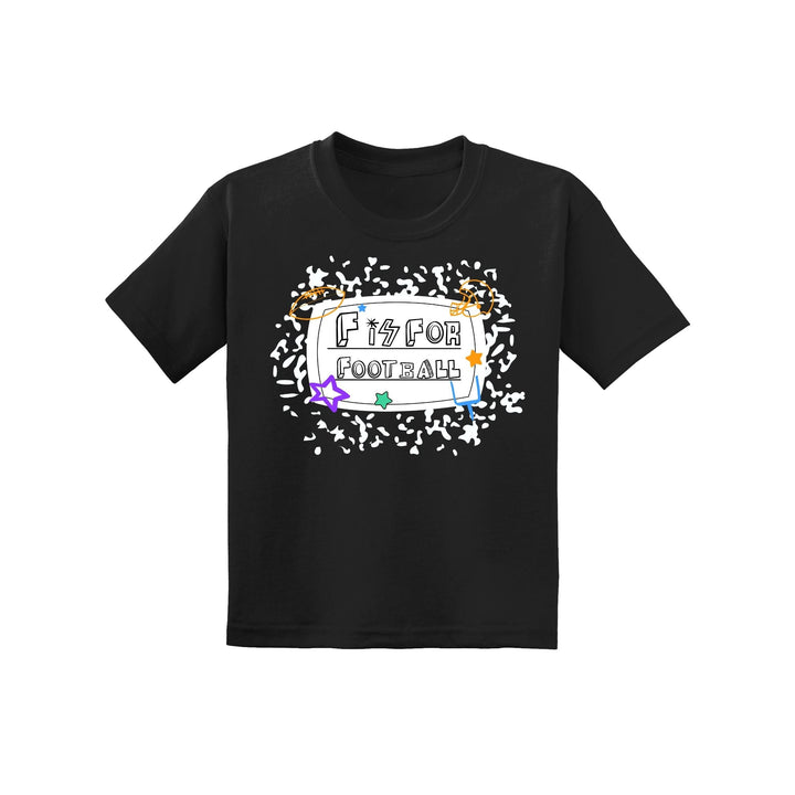 F is for Football Adult Tee