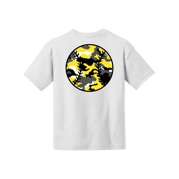 Camo Baseball Youth Tee