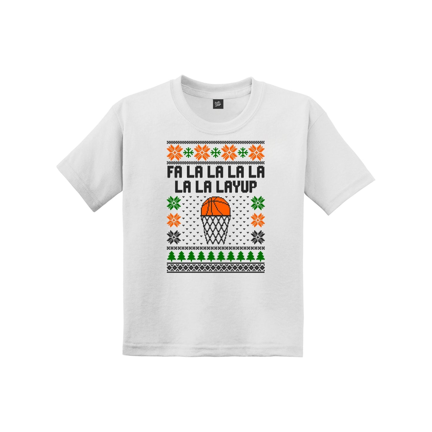Youth Holiday Basketball Tee