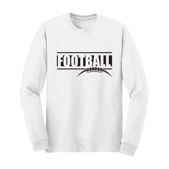 Youth Football Long Sleeve Tee
