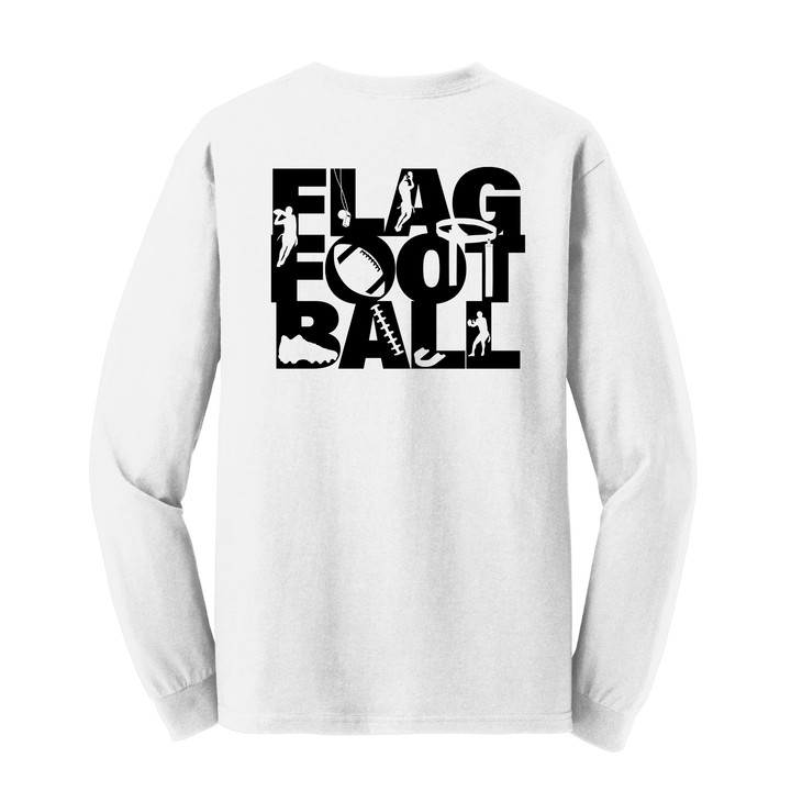 Youth Football Long Sleeve Tee