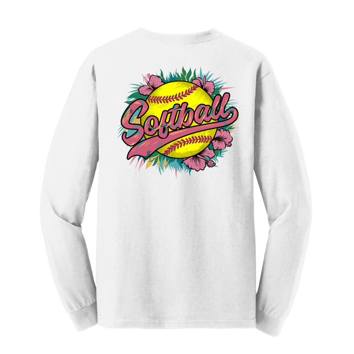 Youth Softball Long Sleeve Tee