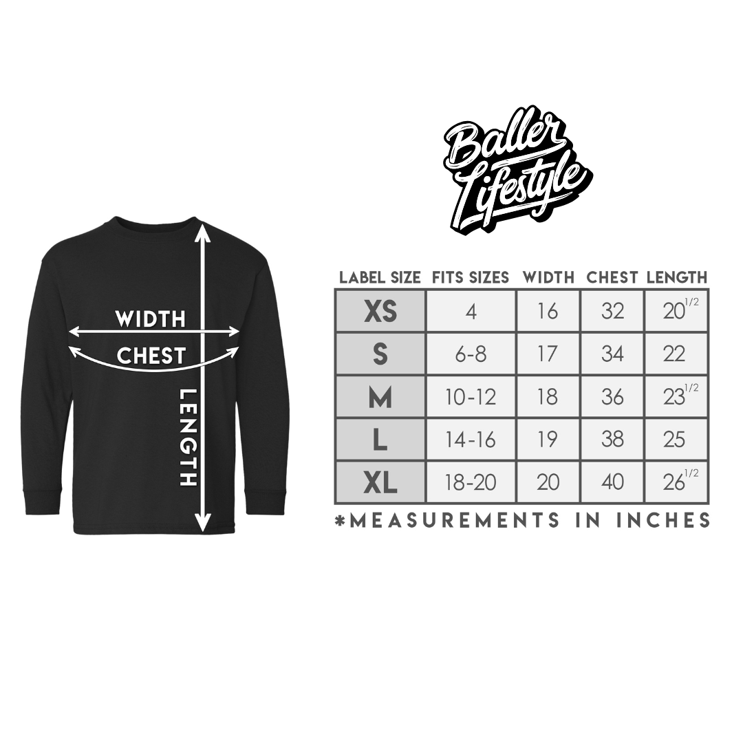 Youth Soccer Long Sleeve Tee