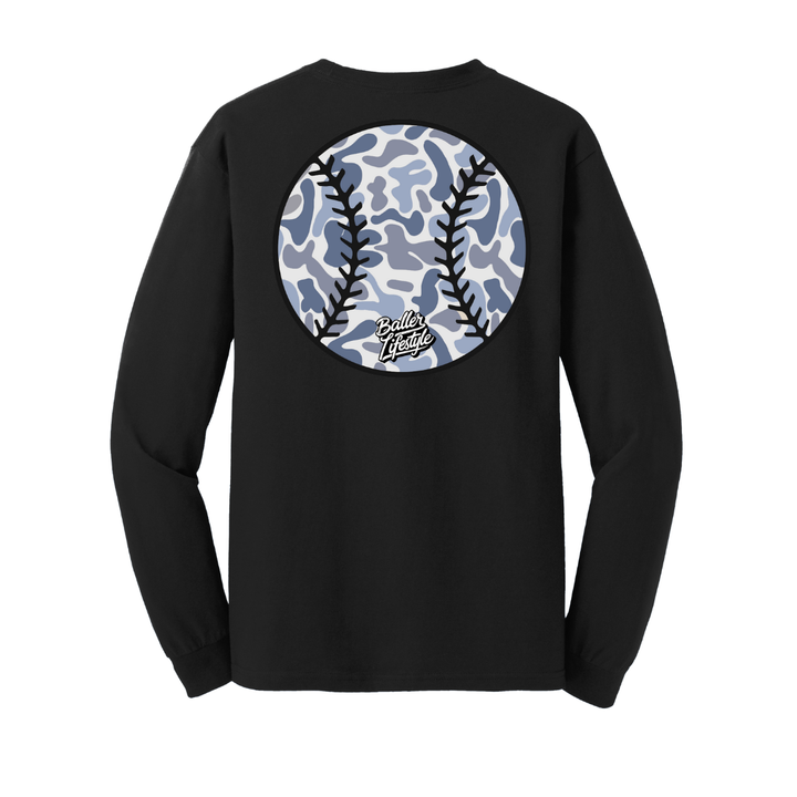 Baseball Youth Long Sleeve Tee