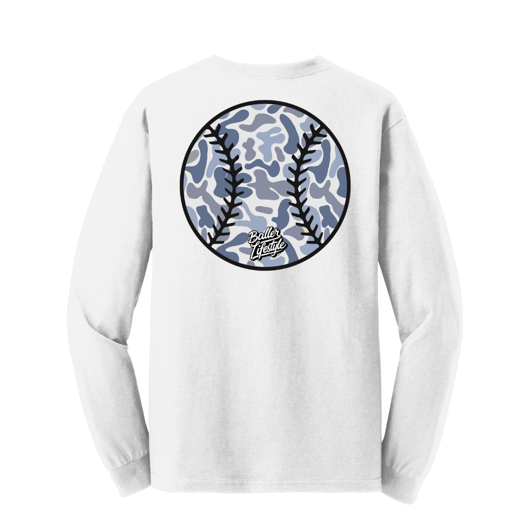 Baseball Youth Long Sleeve Tee