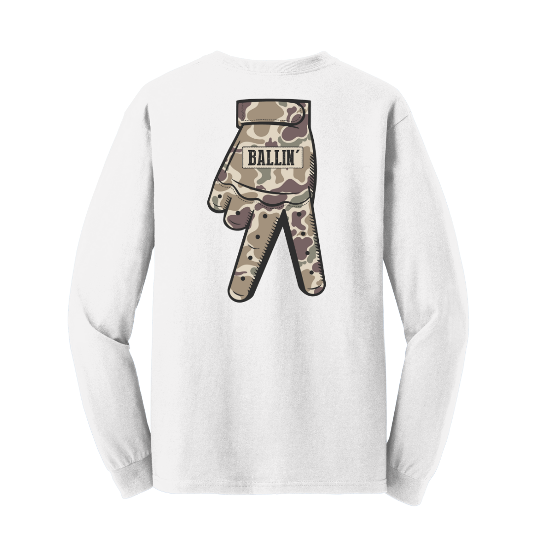 Baseball Youth Long Sleeve Tee