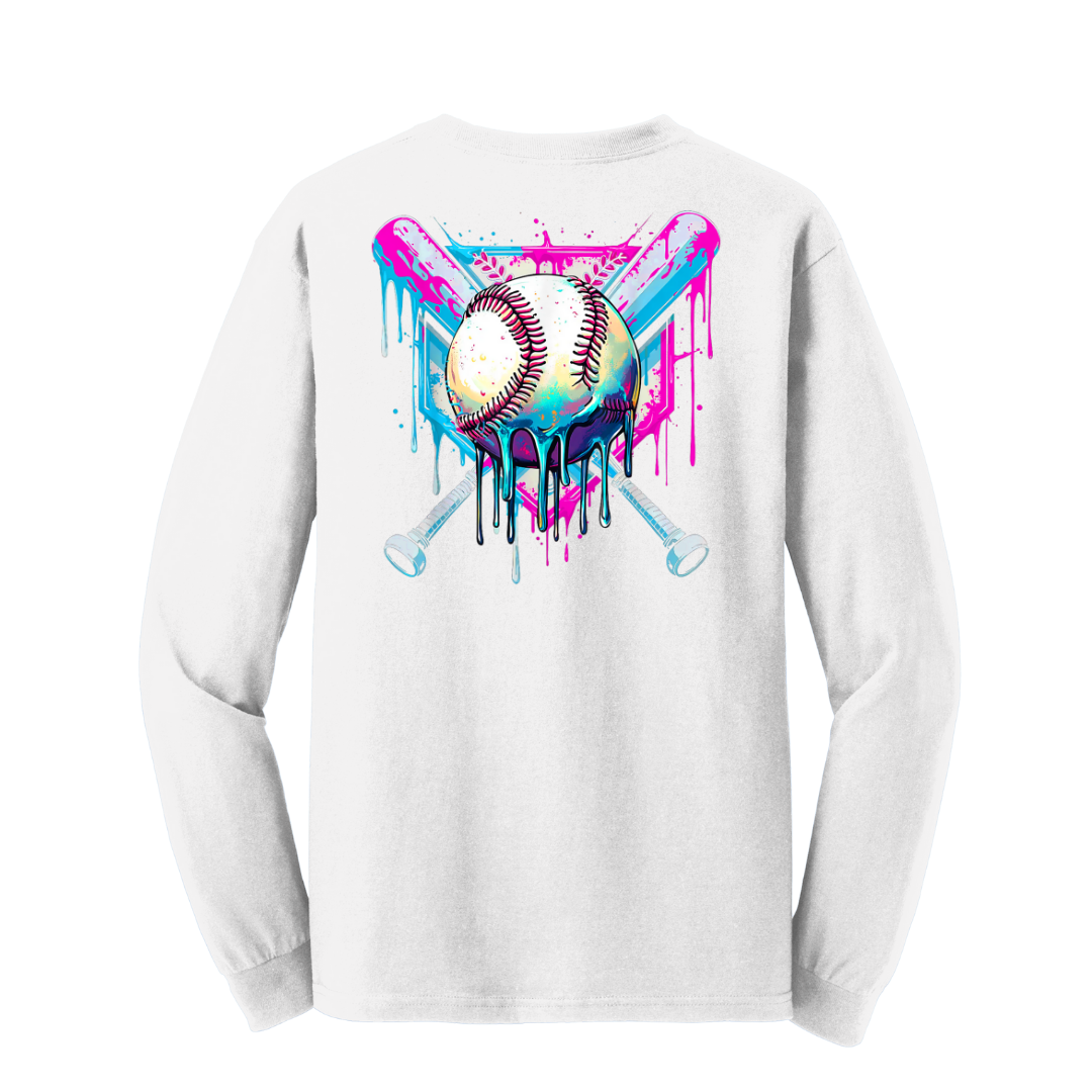 Baseball Youth Long Sleeve Tee