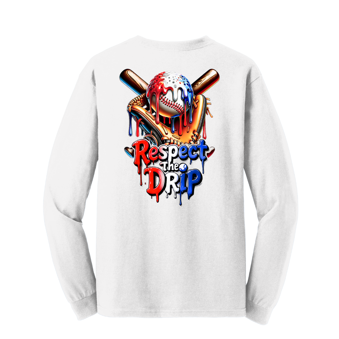 Baseball Youth Long Sleeve Tee