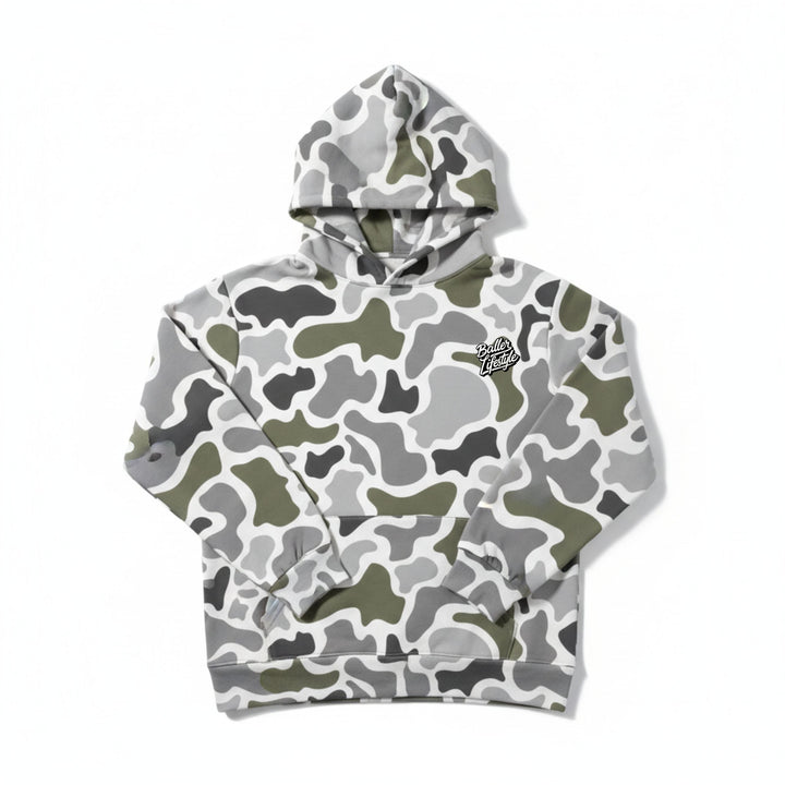 Baller Lifestyle Camo Hoodie Clearance