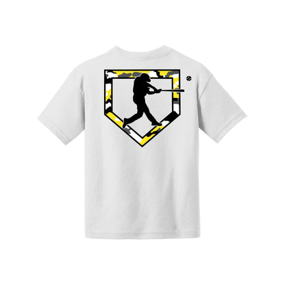 Camo Baseball Youth Tee