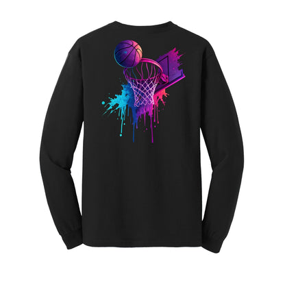 Basketball Youth Long Sleeve Tee