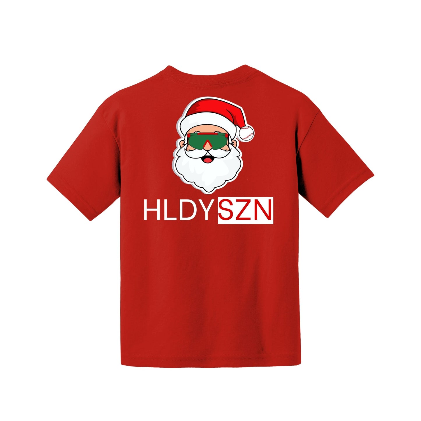 Baseball Youth Holiday Tee