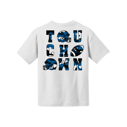 Camo Football Youth Tee