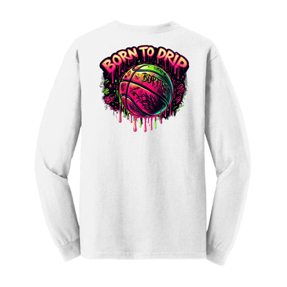 Basketball Youth Long Sleeve Tee