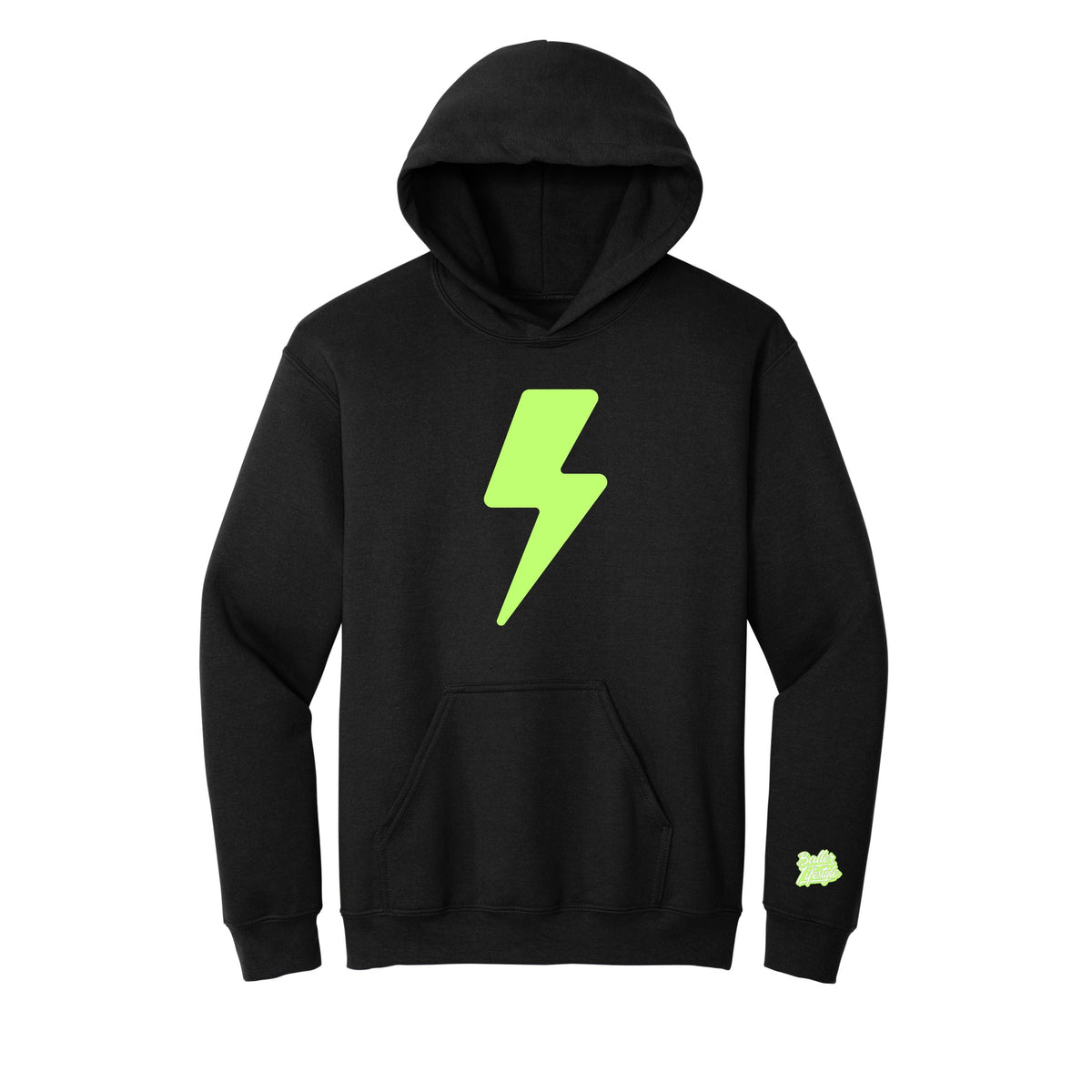 Baseball Lightning Bolt Adult Sweatshirt