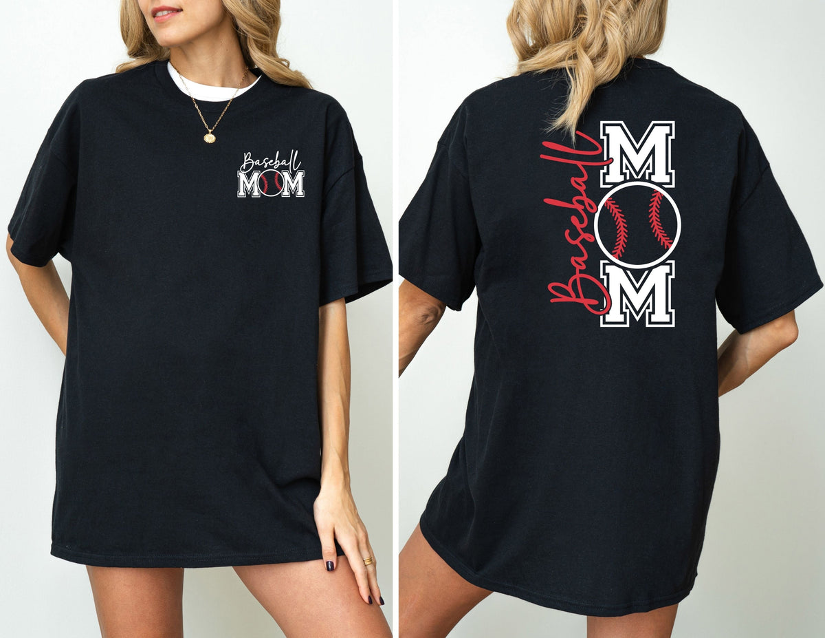 Baseball Mom Adult Tee
